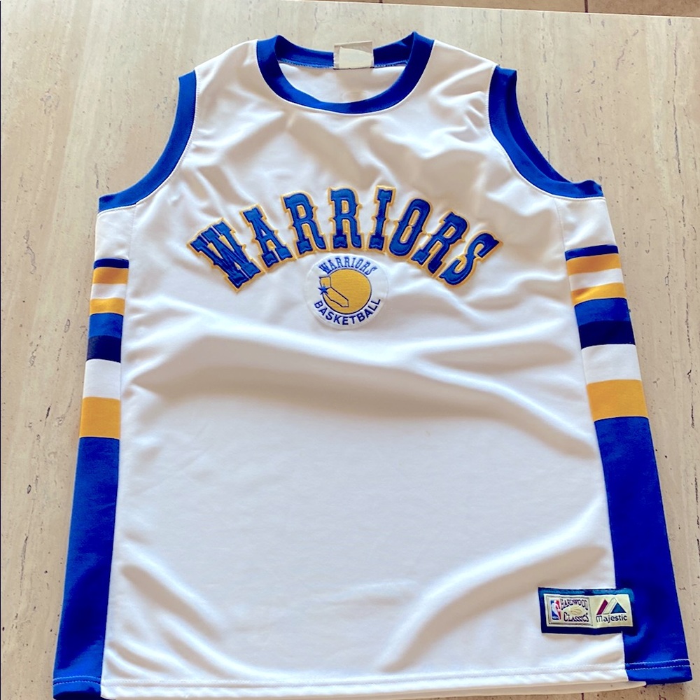 Golden State Warriors Hardwood Classics Basketball Jersey by Majestic